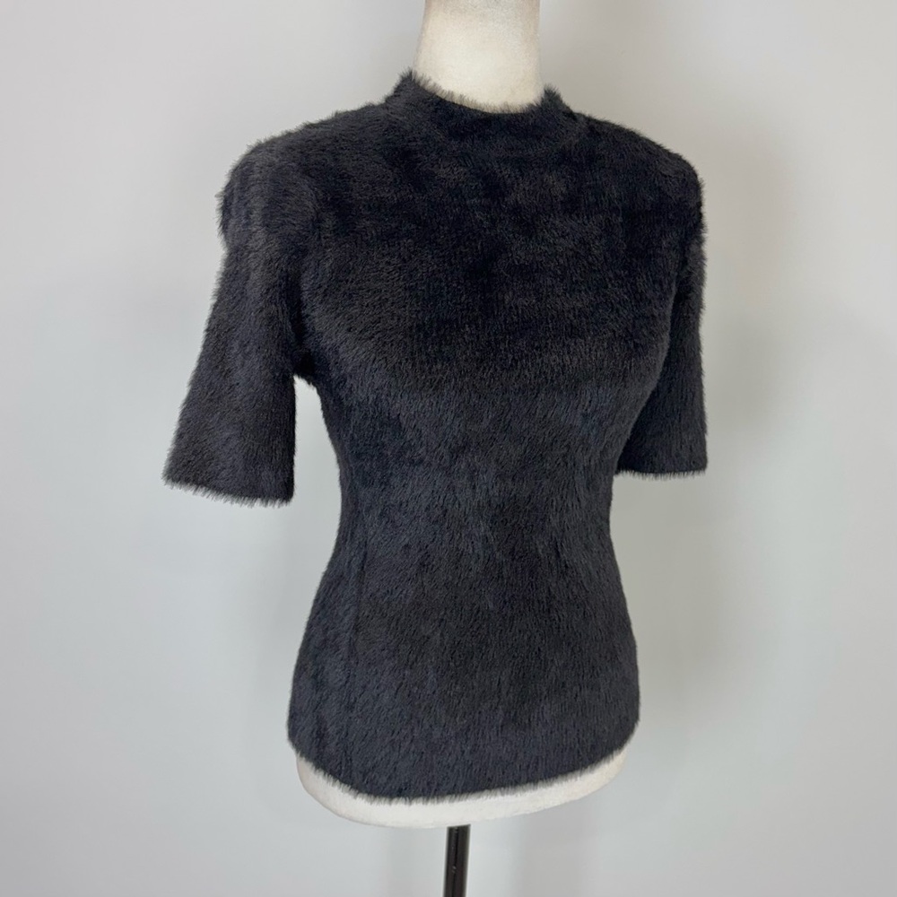 Great Plains black faux-fur top - Picture 2 of 6